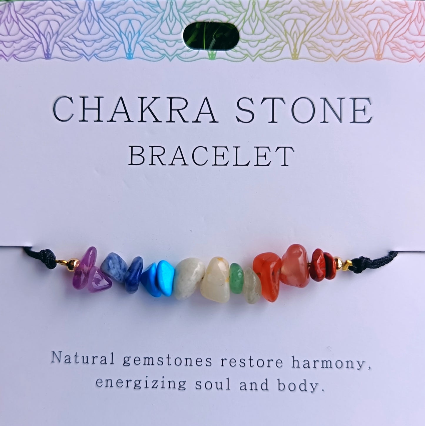 Chakra Stone Bracelet