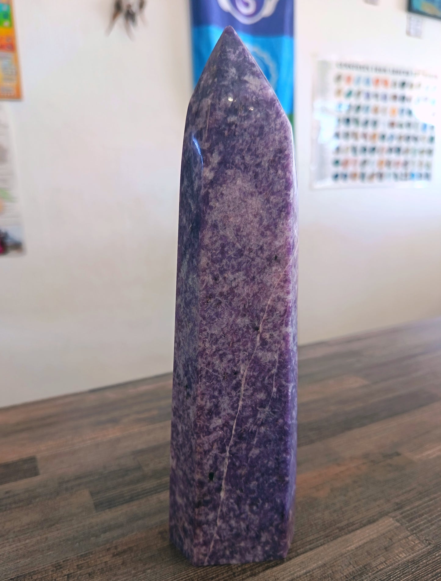 Medium Lepidolite Point