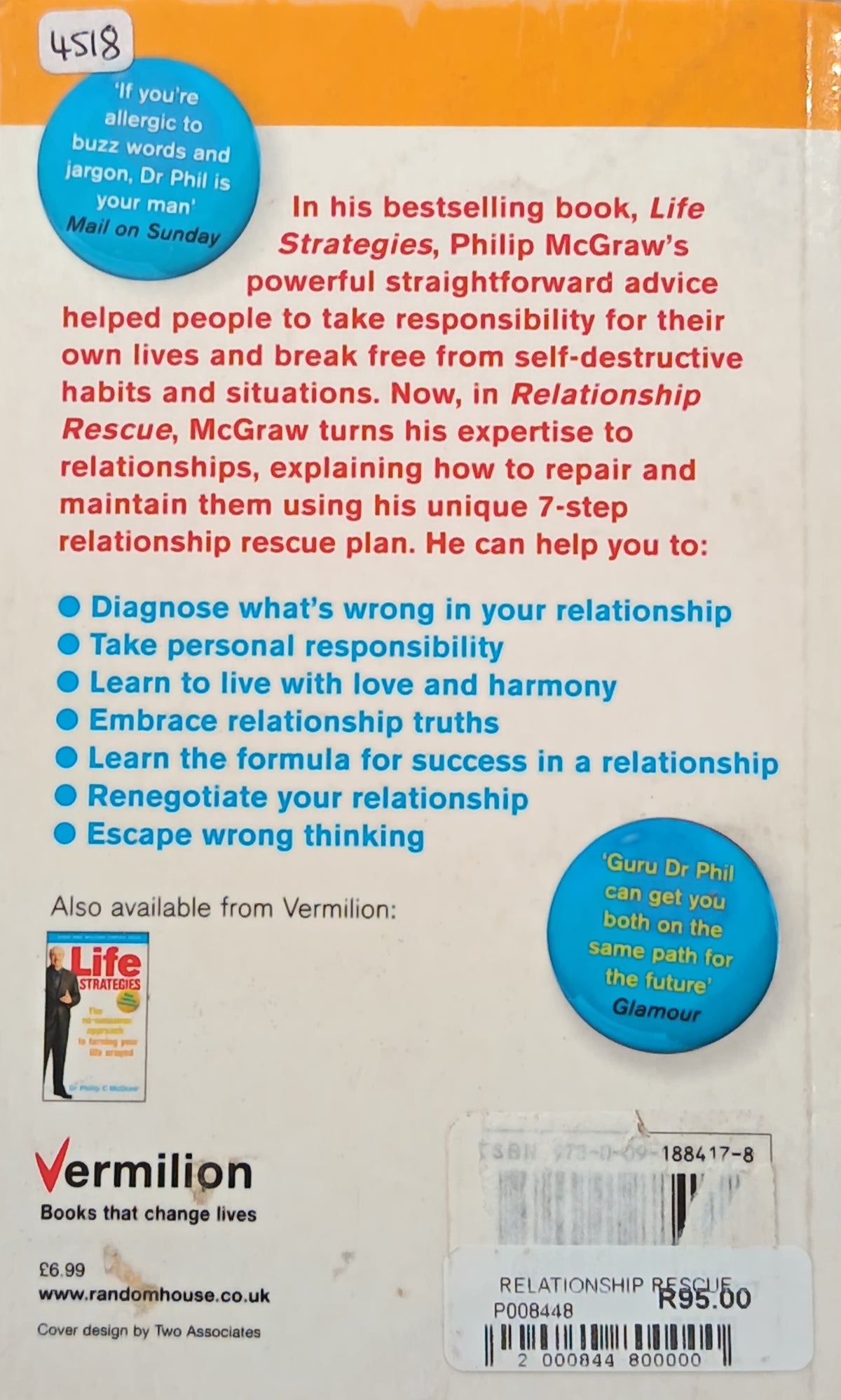 Relationsip Rescue By: Dr Philip C McGraw