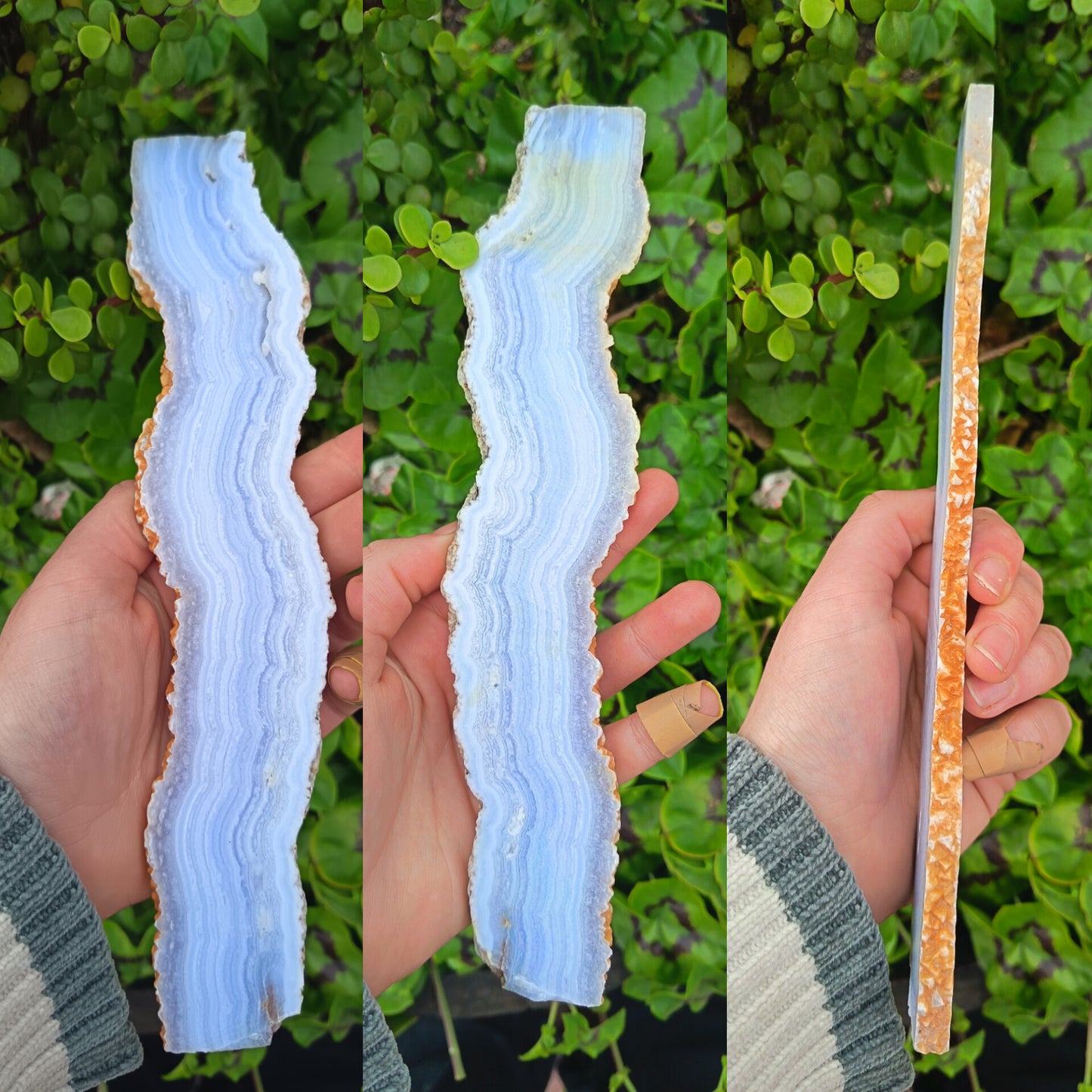 Blue Lace Agate Slice
