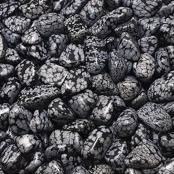 SNOWFLAKE OBSIDIAN TUMBLED