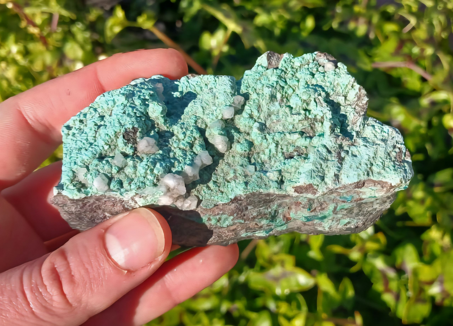 CHRYSOCOLLA CALCITE