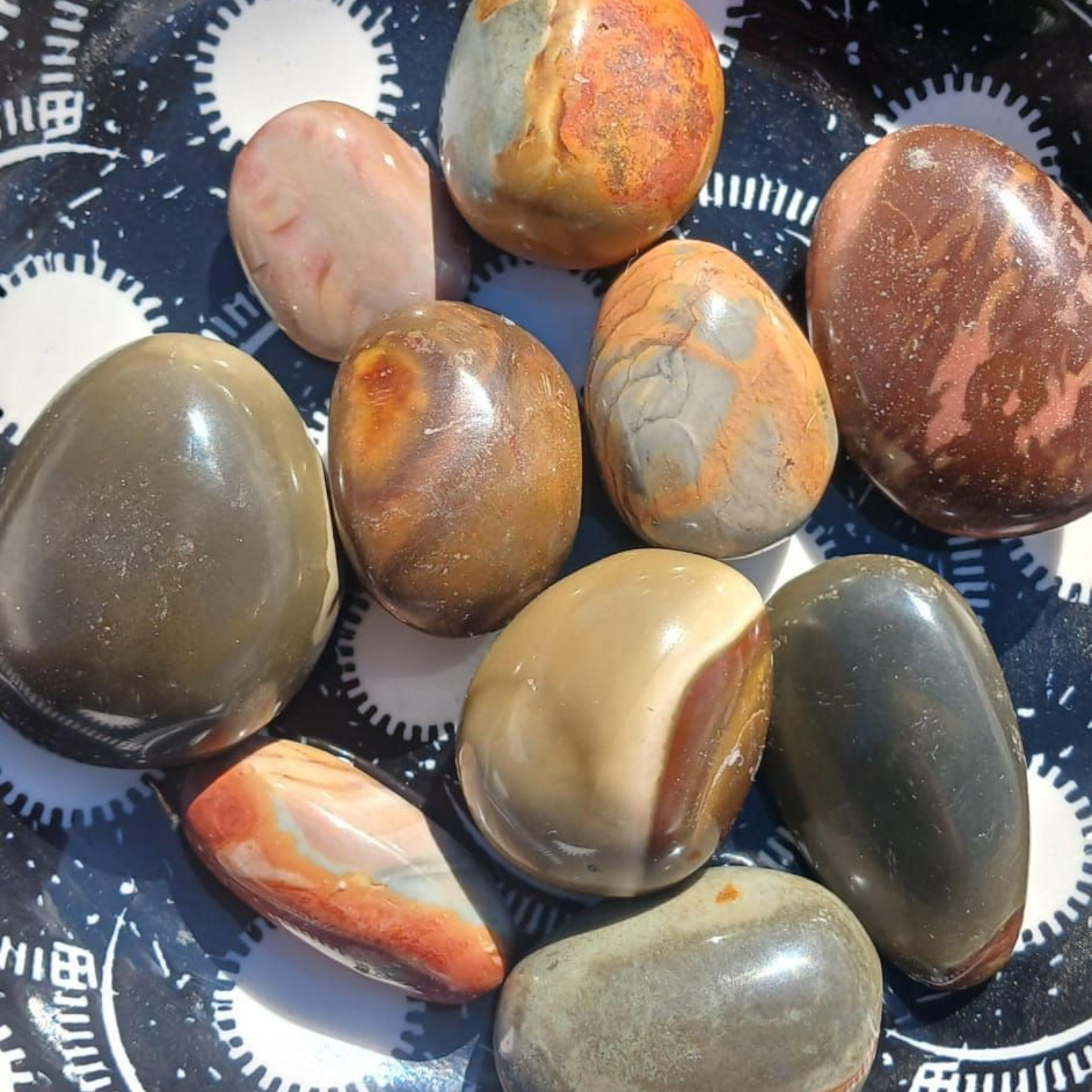 POLYCHROME JASPER GALET