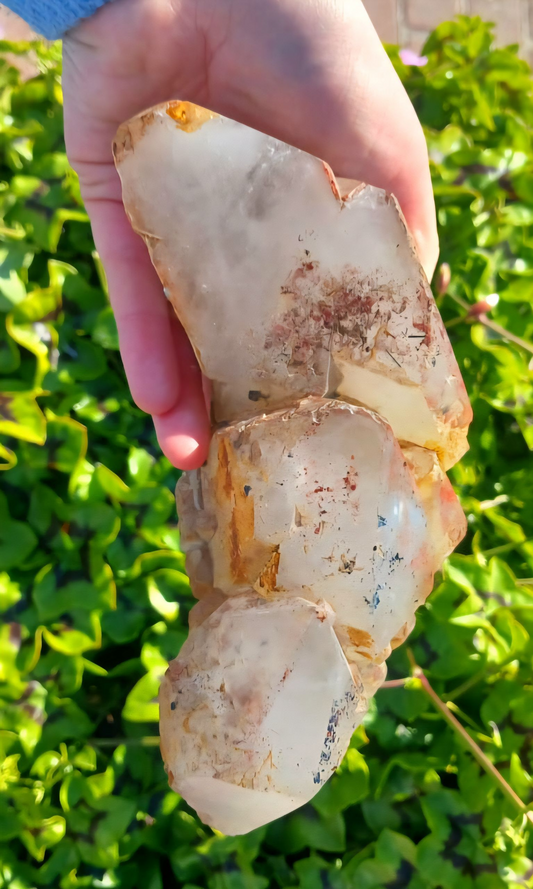 QUARTZ CLUSTER LARGE TERMINATIONS 18CM 1.17kg