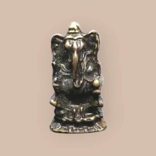 SMALL BRASS GANESHA