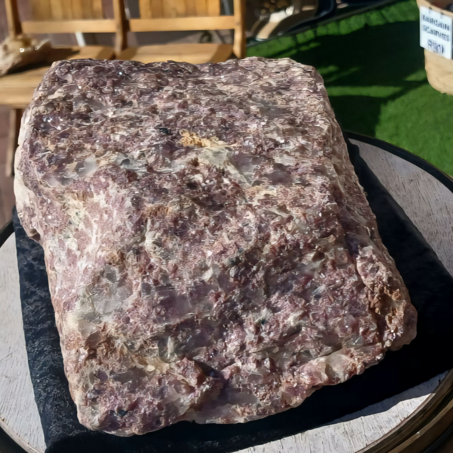 LEPIDOLITE  RAW VERY LARGE 4.8Kg