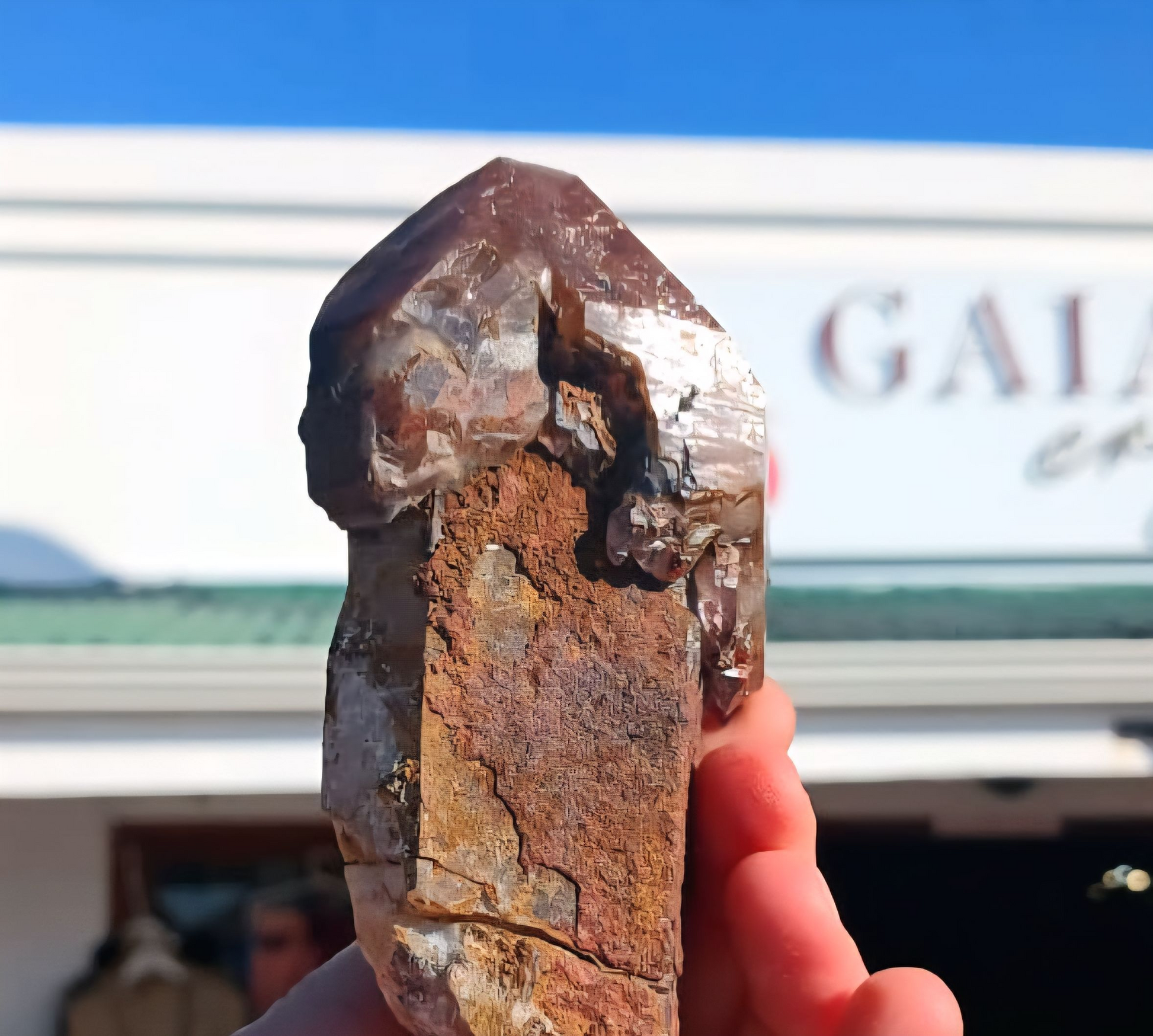 ORANGE RIVER QUARTZ SCEPTERS