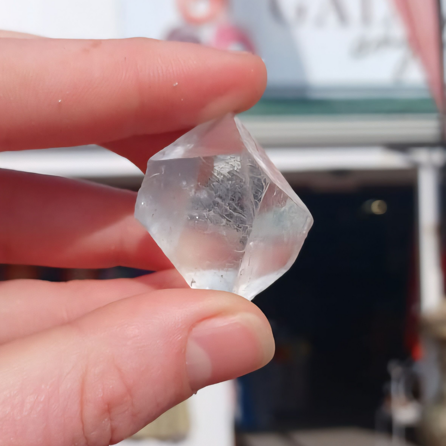 OCTAHEDRAL FLOURITE SML
