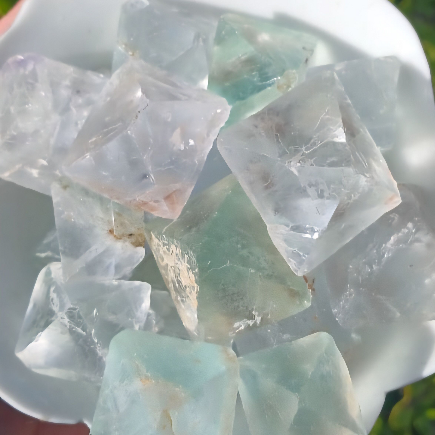 OCTAHEDRAL FLOURITE LARGE