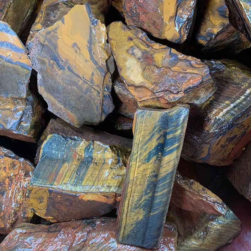 BLUE TIGER S EYE (HAWK'S EYE)RAW