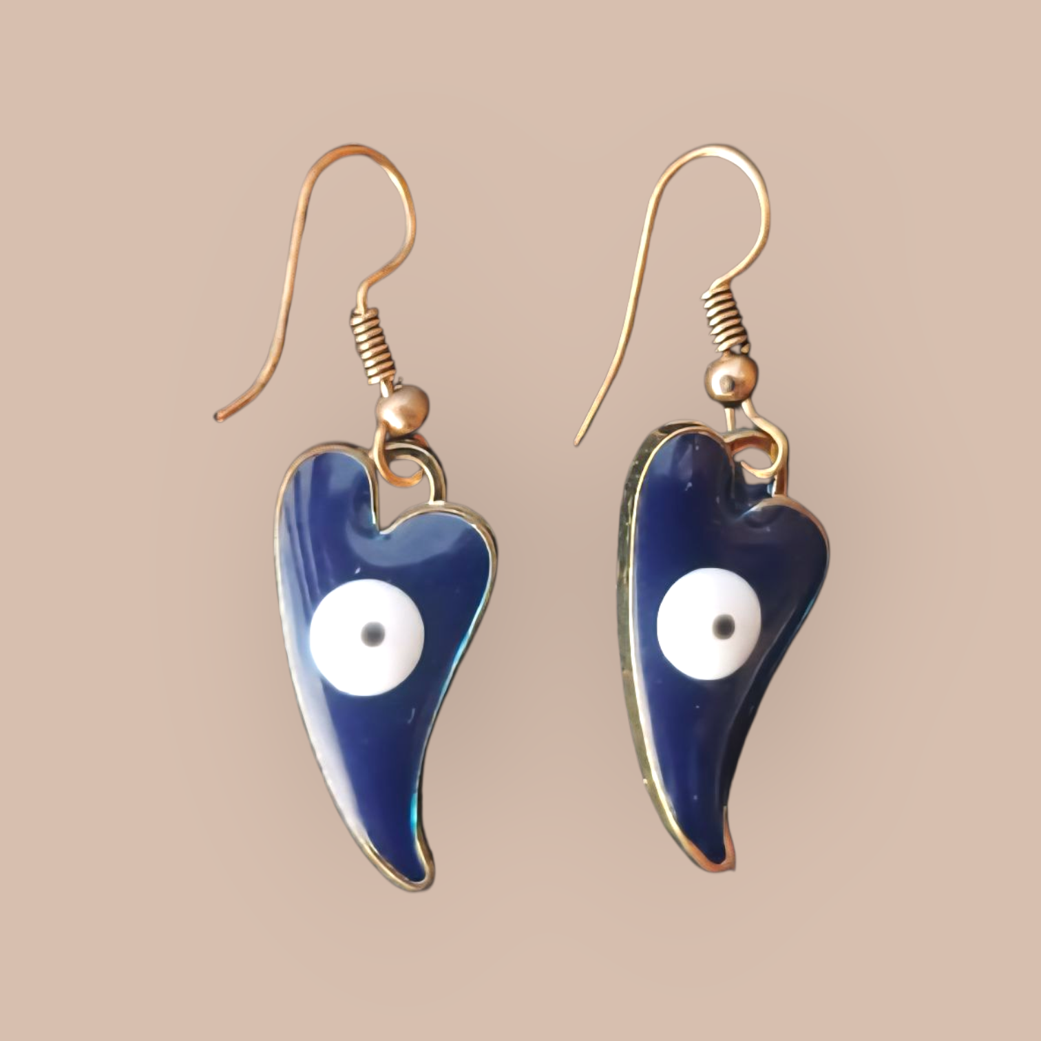 EVIL EYE POINT EARRINGS