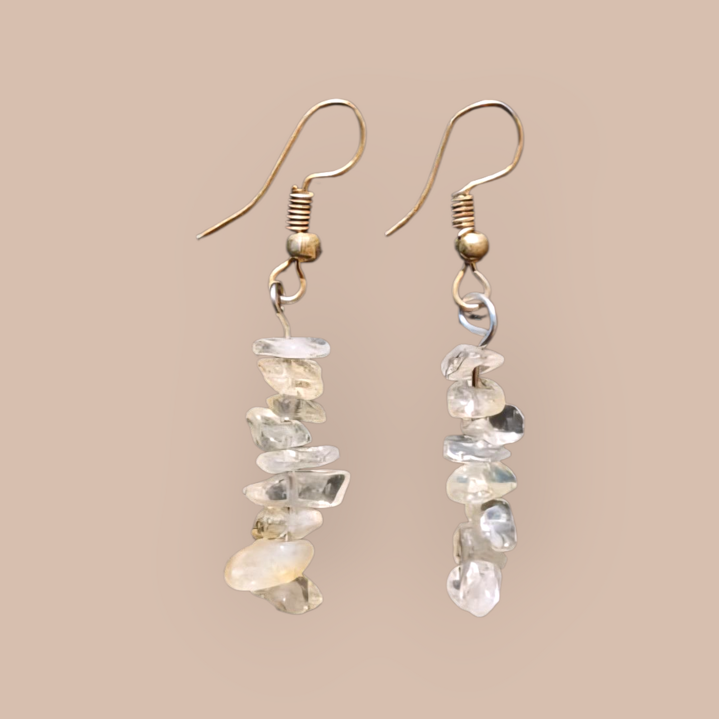 FLUORITE CHIP EARRINGS
