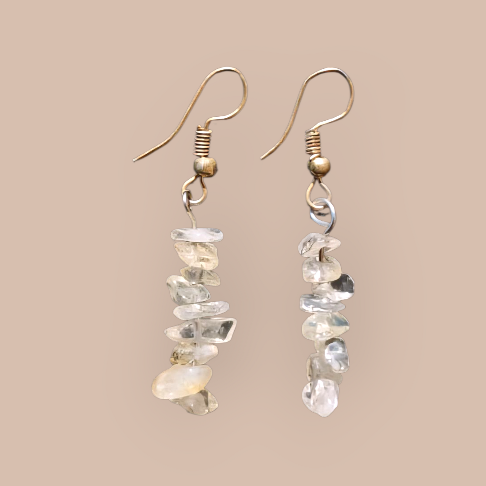 FLUORITE CHIP EARRINGS