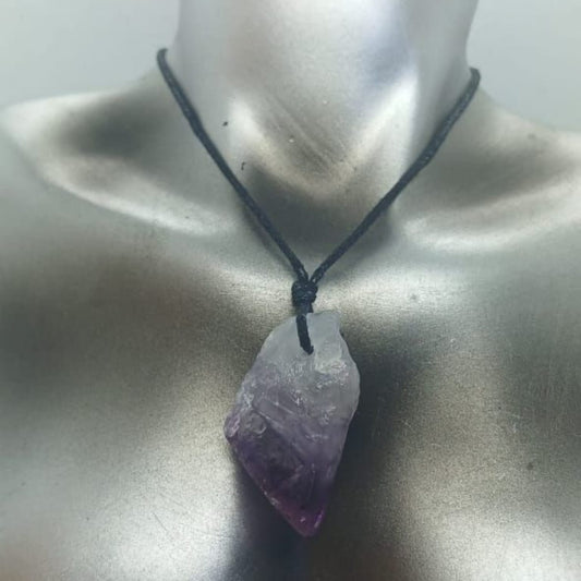 AMETHYST PENDANT NECKLACE
