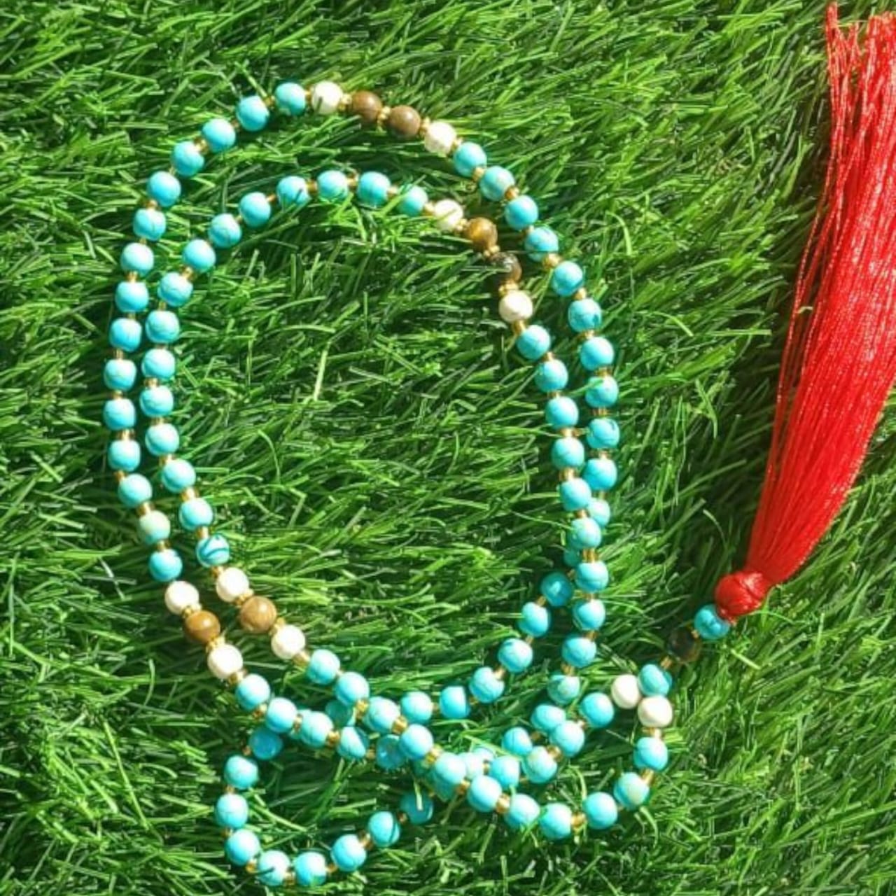 HOWLITE PRAYER BEADS