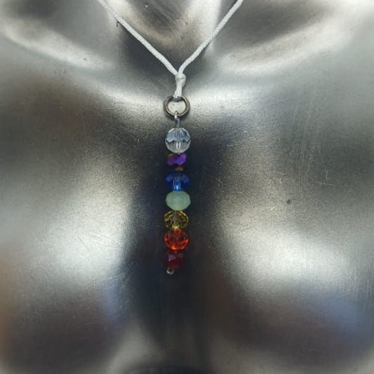 CHAKRA BEAD PENDANT NECKLACE