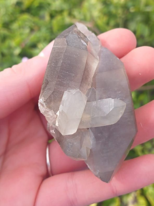 SMOKEY QUARTZ CLUSTER