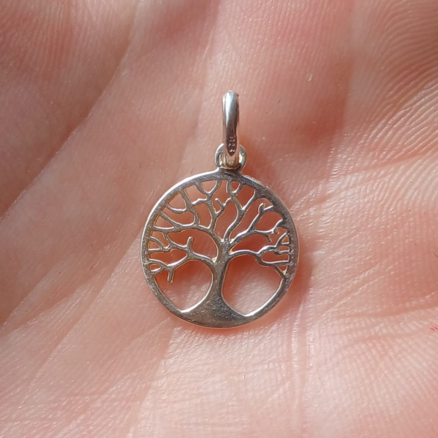 STERLING SILVER TREE OF LIFE PENDANT MEDIUM