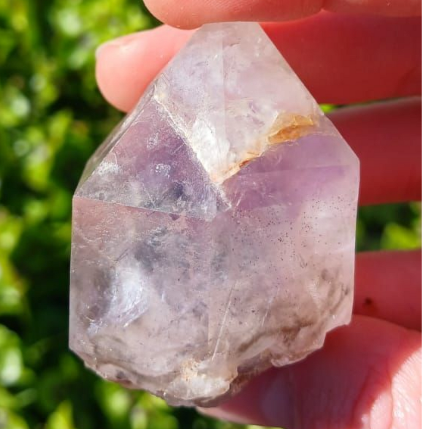 AMETHYST PHANTOM POINT SPECIMEN