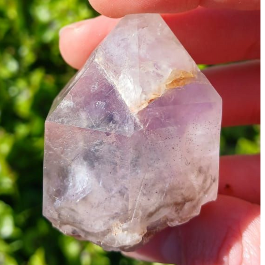 AMETHYST PHANTOM POINT SPECIMEN