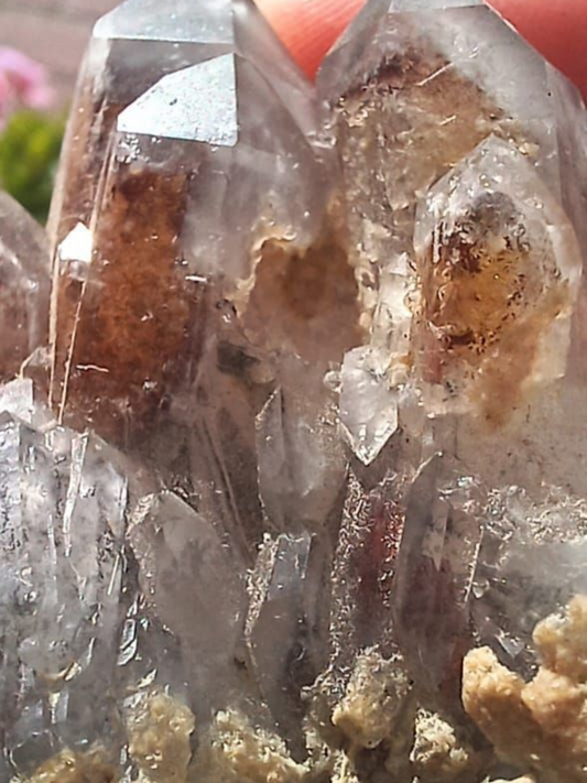 ORANGE RIVER PHANTOM QUARTZ SPECIMEN