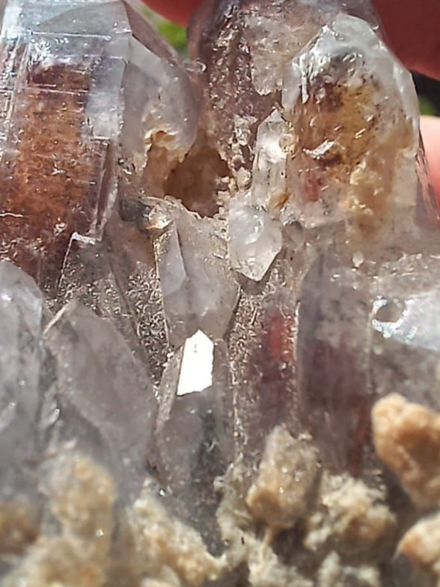 ORANGE RIVER PHANTOM QUARTZ SPECIMEN