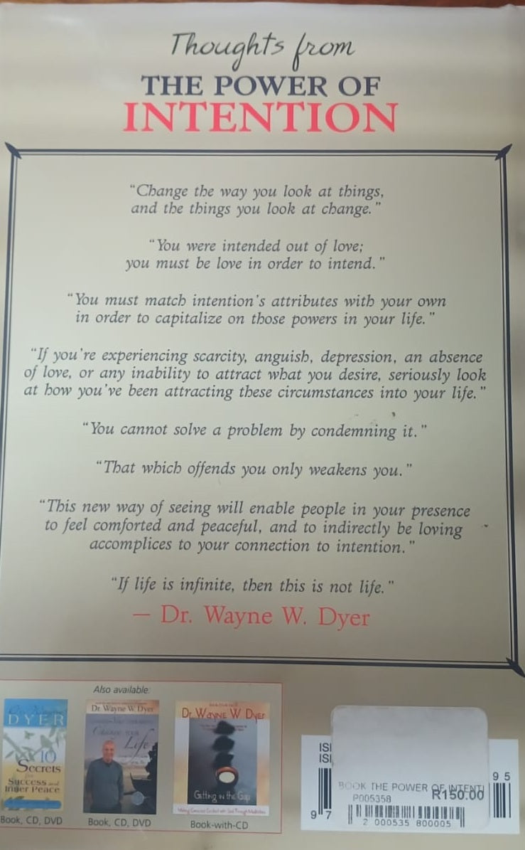 THE POWER OF INTENTION