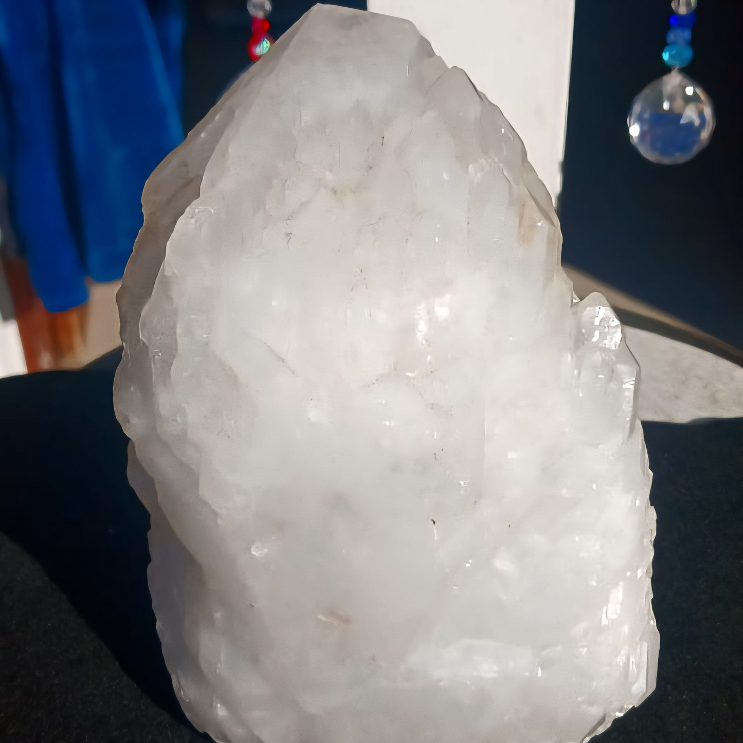 CELESTIAL MILKY QUARTZ CLUSTER