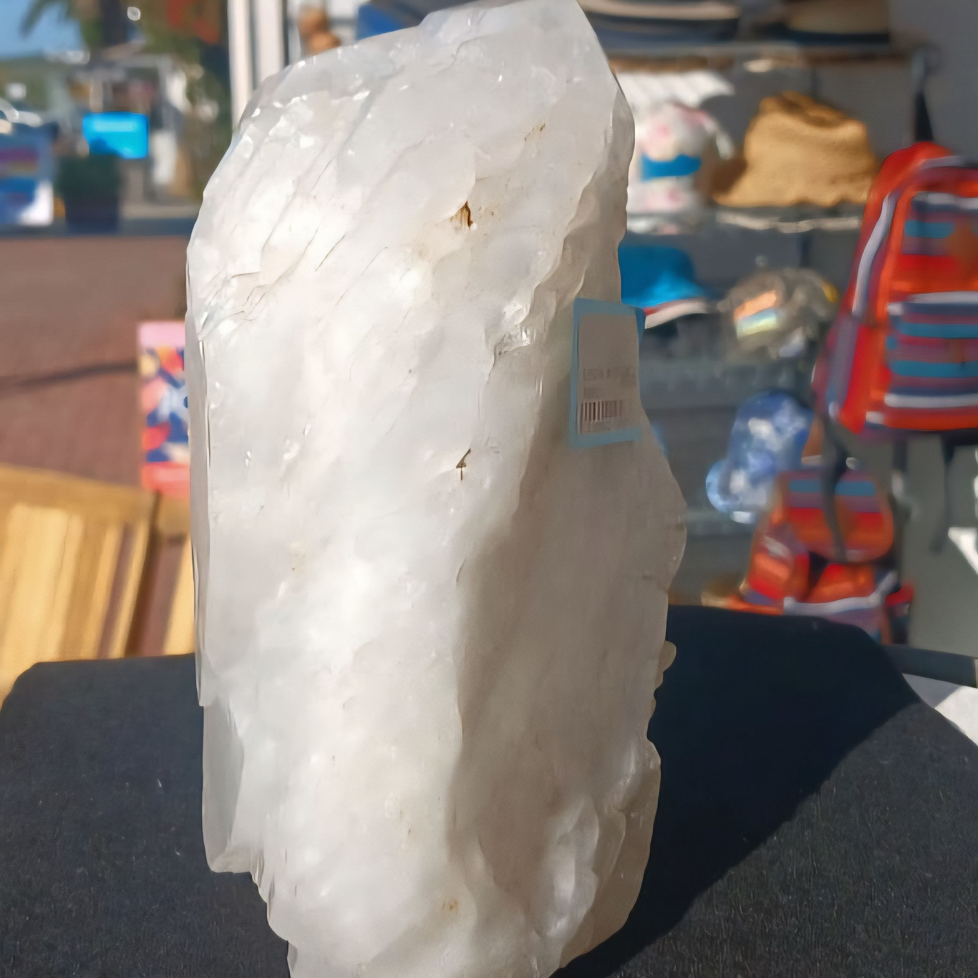 CELESTIAL MILKY QUARTZ CLUSTER 1.780kg