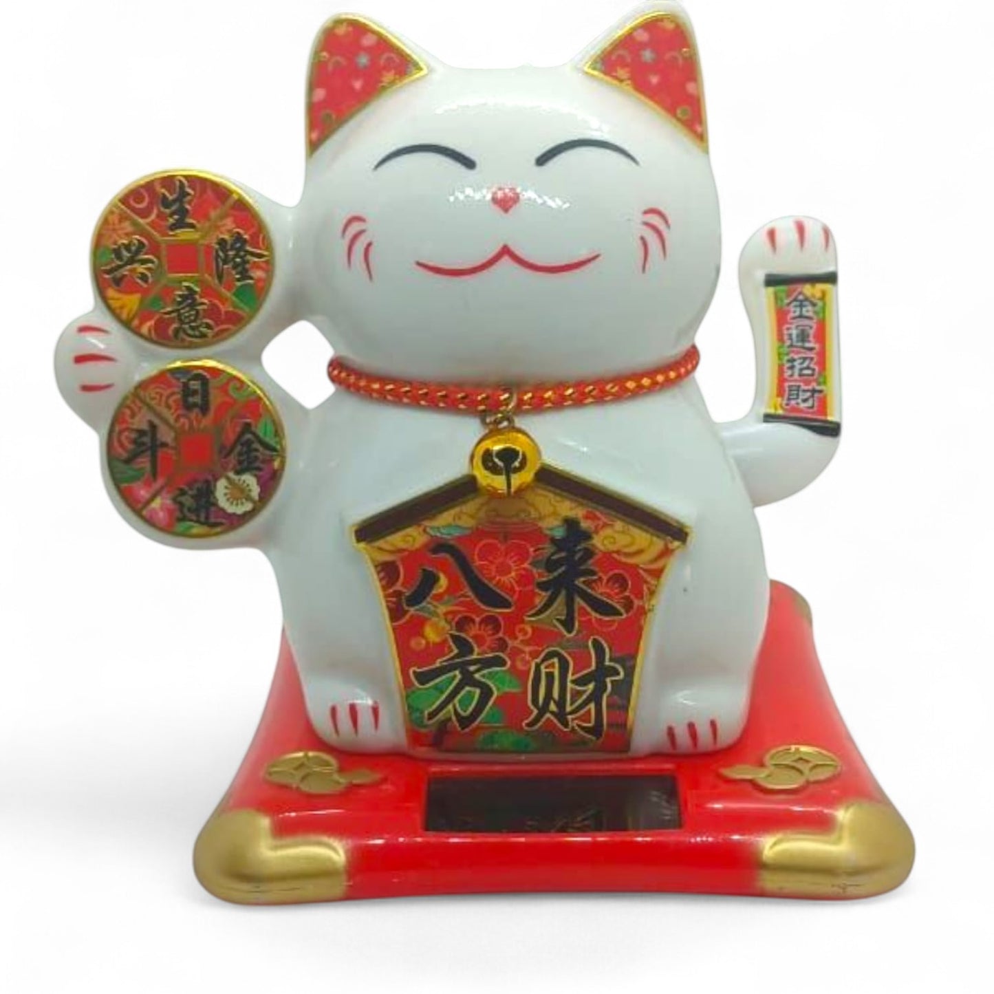FENG SHUI GOOD LUCK PORCELAIN CAT