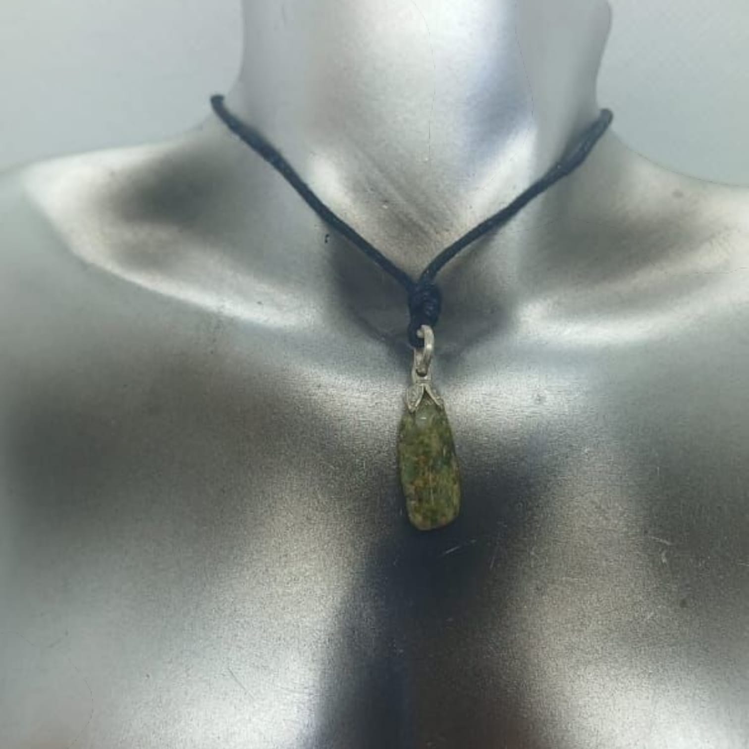 UNAKITE PENDANT NECKLACE