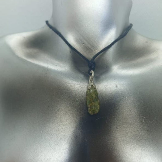UNAKITE PENDANT NECKLACE