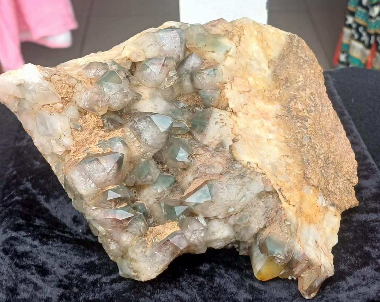QUARTZ WITH CHLORITE 14cm