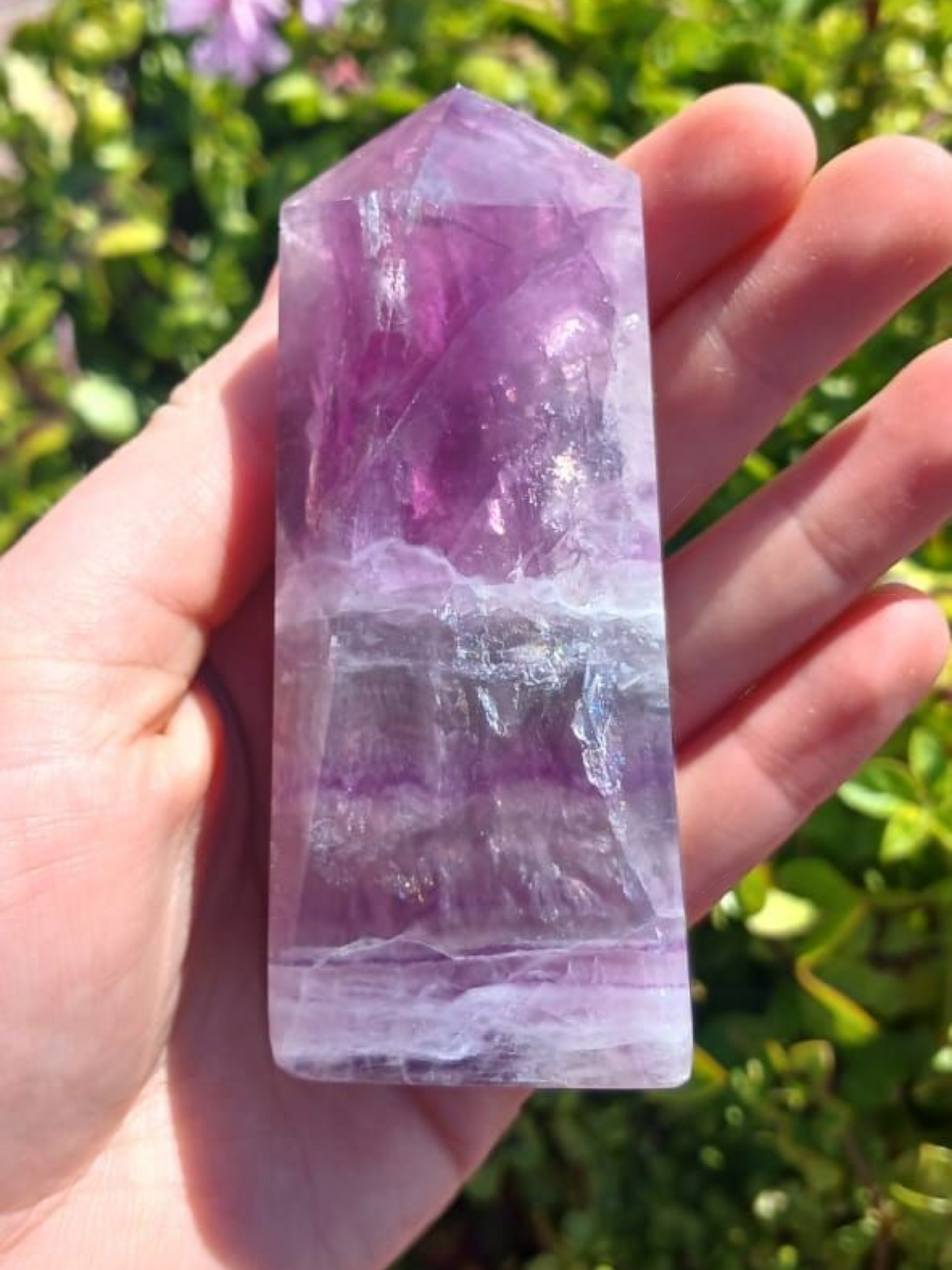 PURPLE FLUORITE TOWER