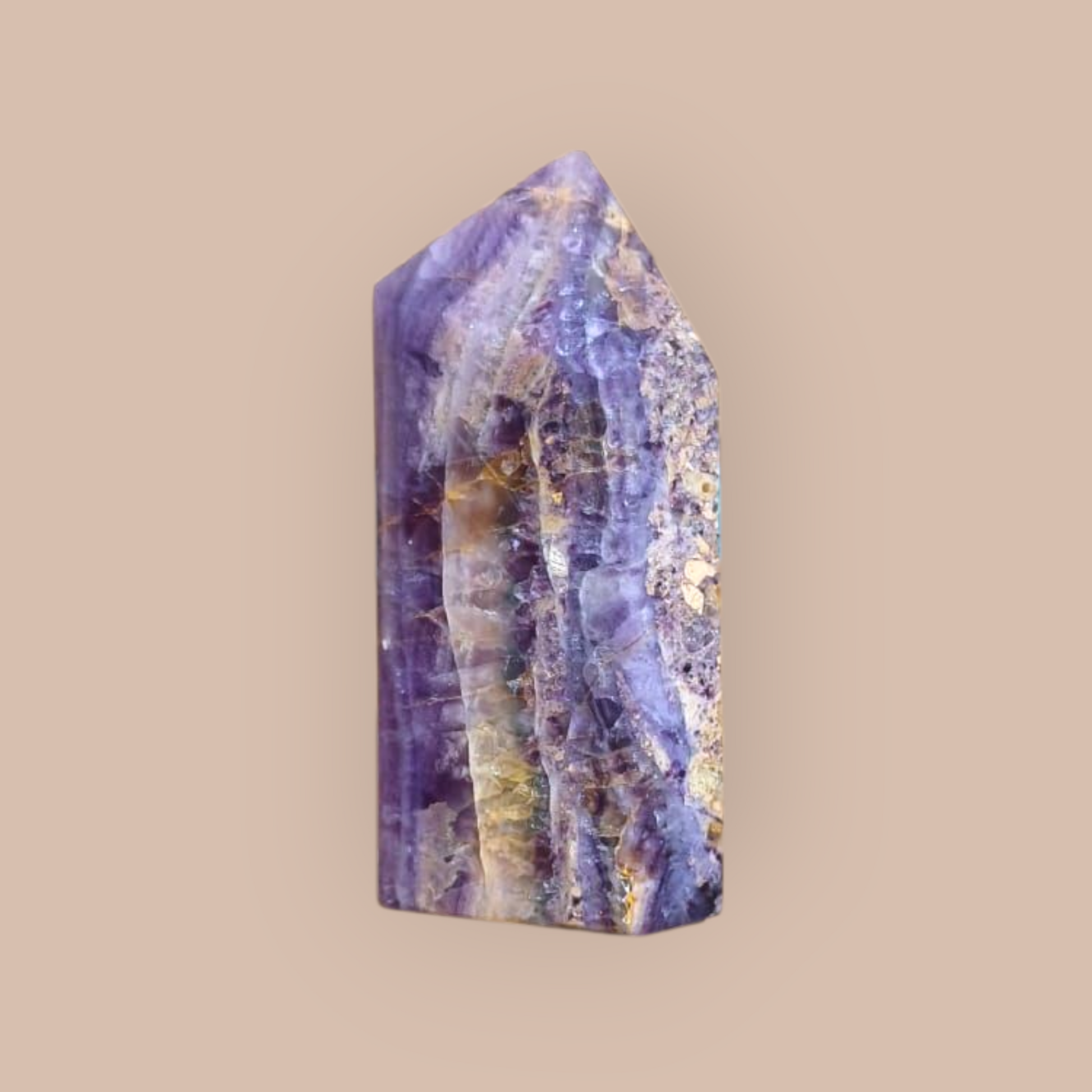 PURPLE FLUORITE TOWER