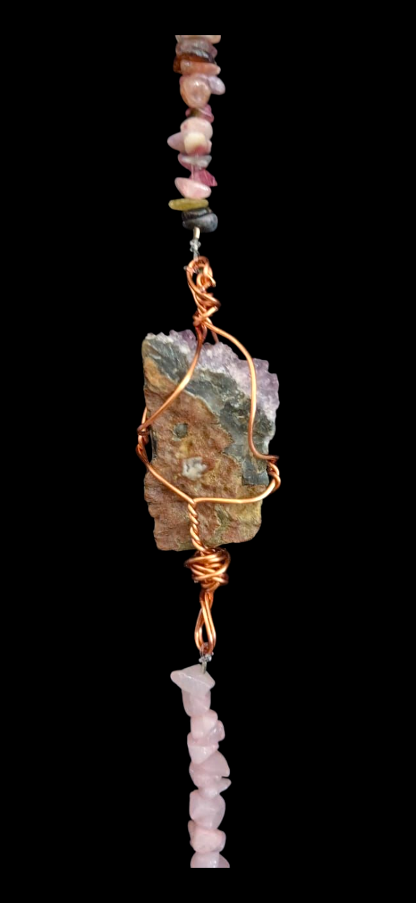 CRYSTAL SUNCATCHER SPIRT QUARTZ AND AGATE
