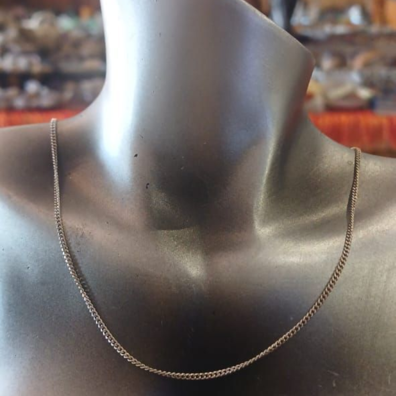 STERLING SILVER CHAIN 60cm
