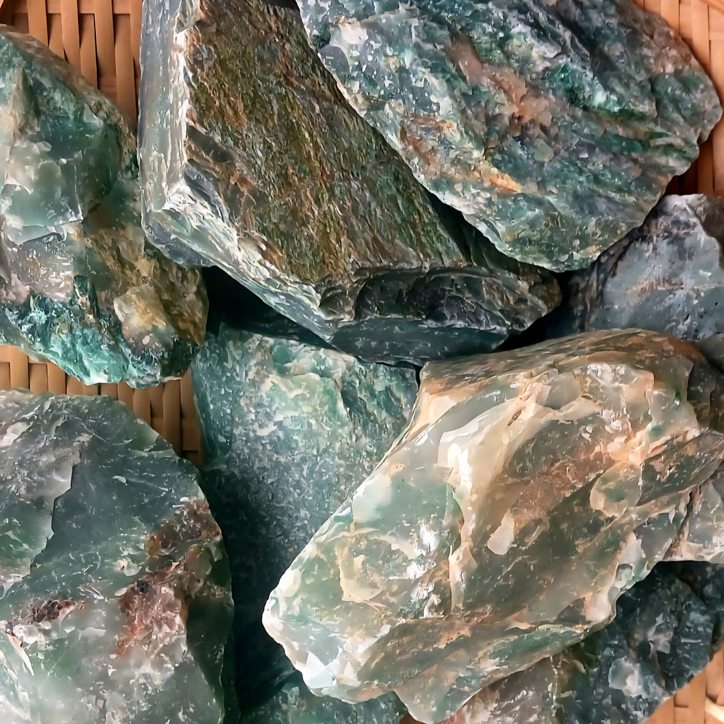 NATURAL JADE LARGE PIECES