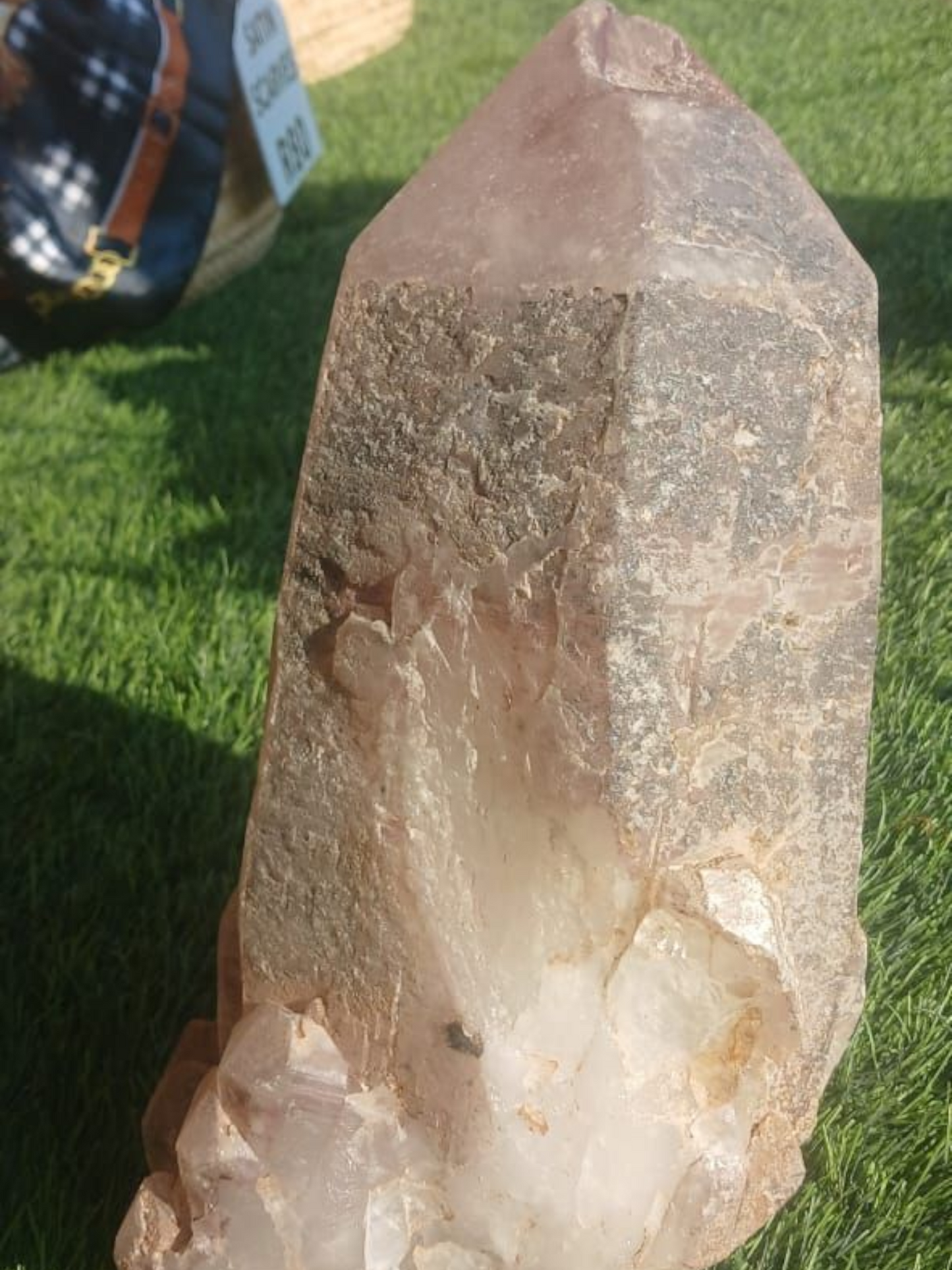 PINK QUARTZ ARTONVILLA MINE - RARE FIND 11.5Kg