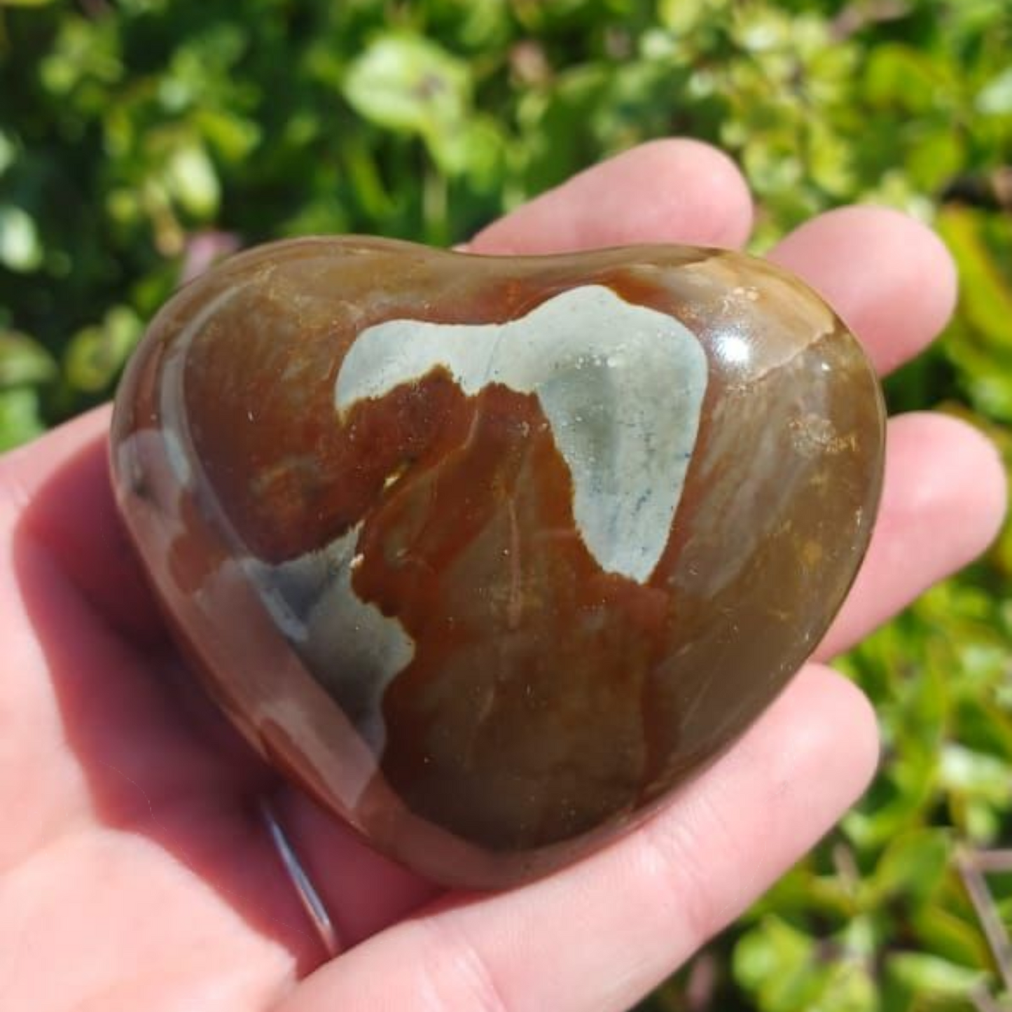POLYCHROME JASPER HEARTS