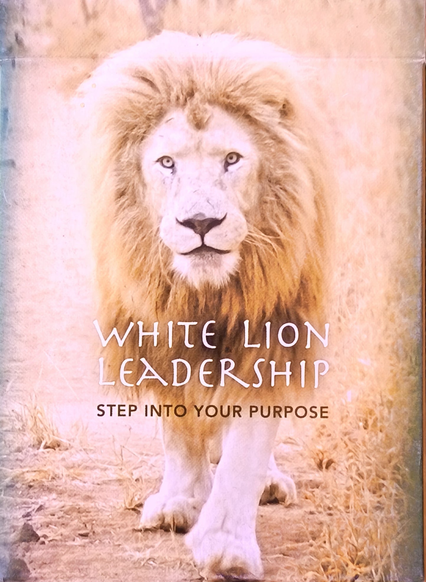 White Lion Leadership Oracle Cards by Linda Tucker