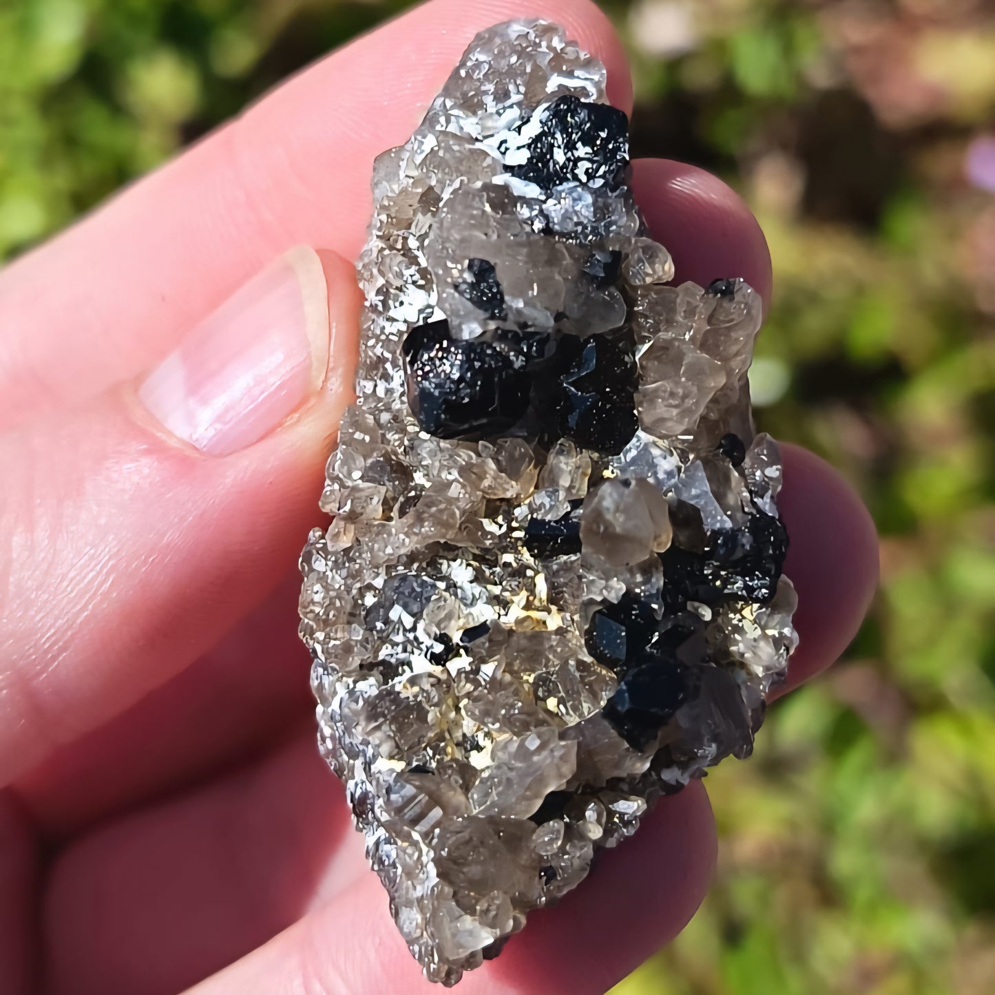 Smokey Quartz with Tourmaline From Erongo  21g