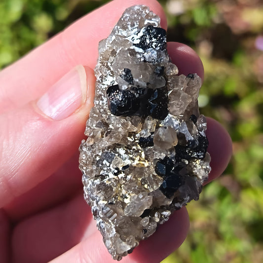 Smokey Quartz with Tourmaline From Erongo  21g