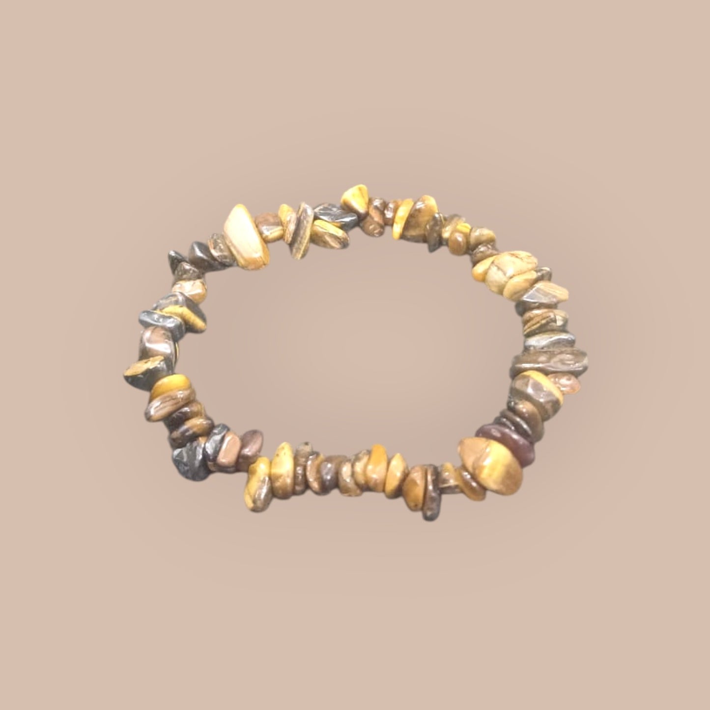 TIGERS EYE CHIP BRACELET