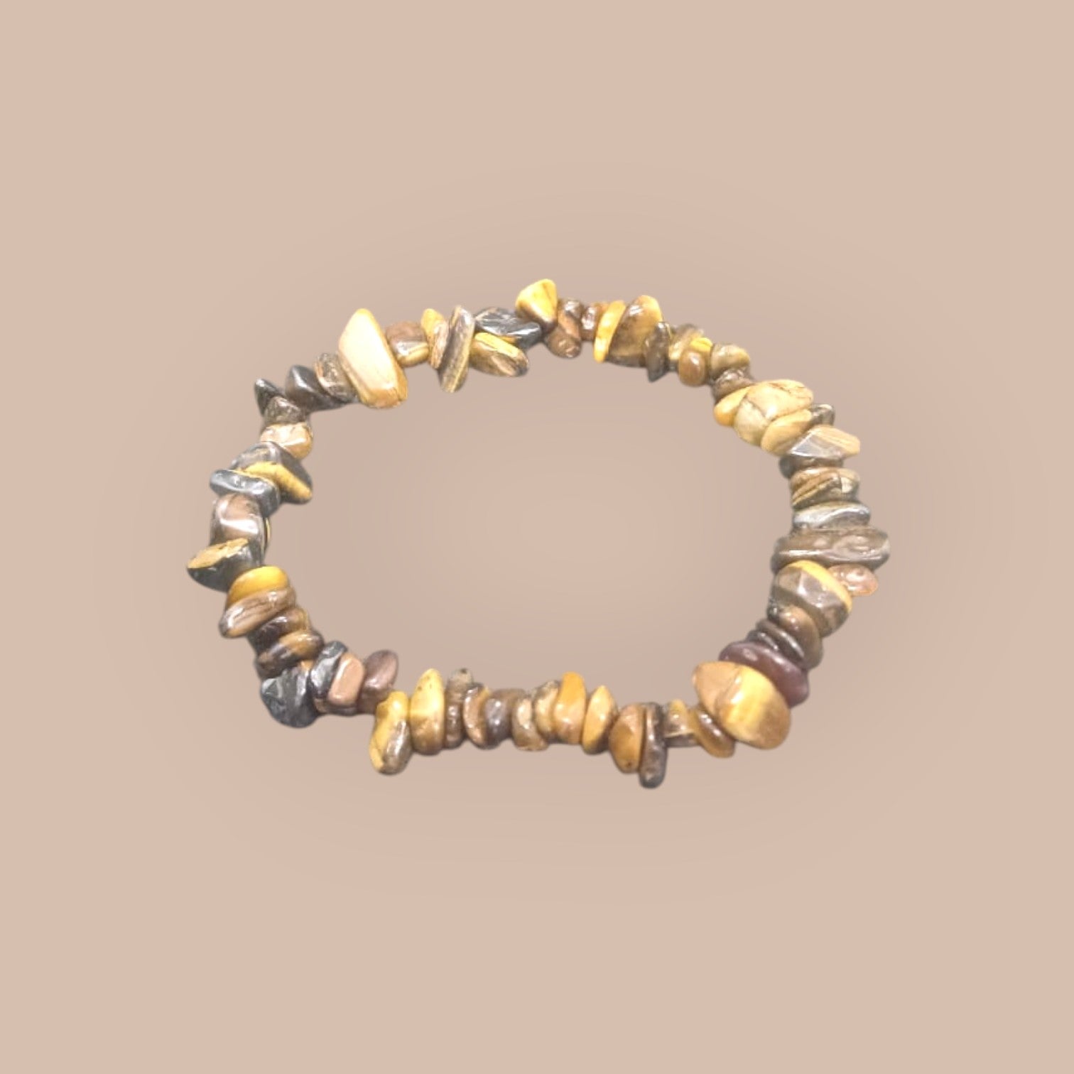 TIGERS EYE CHIP BRACELET
