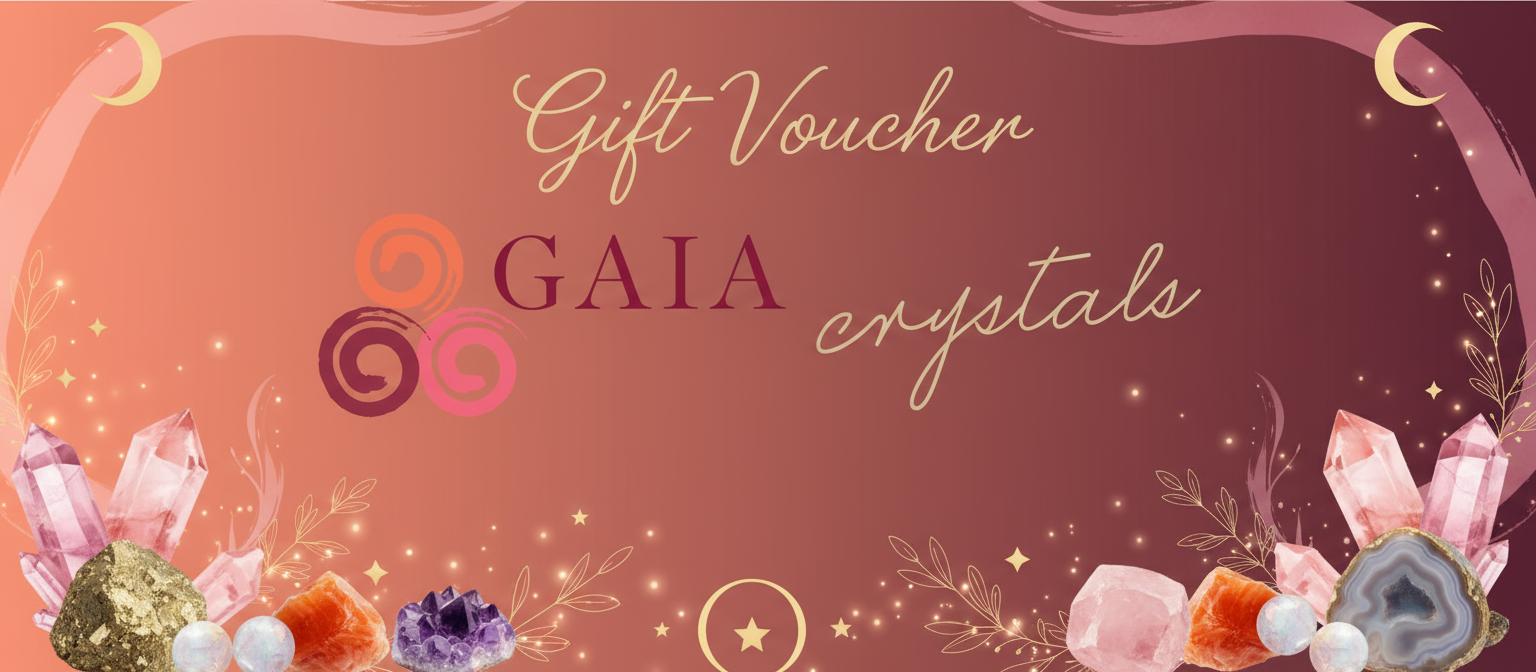 GAIA Crystals Gift Voucher - Brand Colors