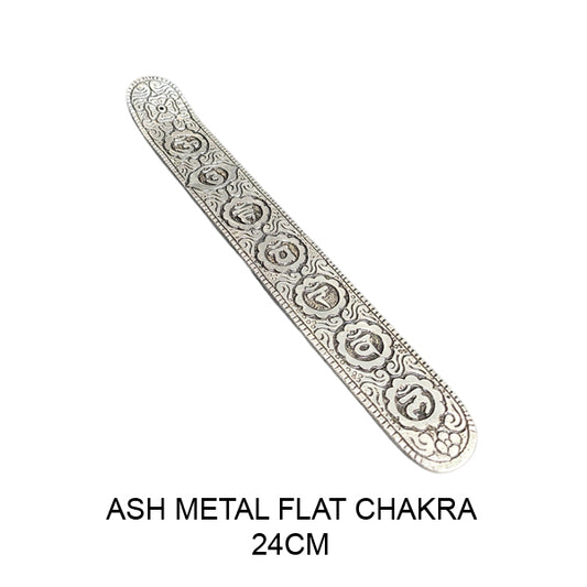 CHAKRA FLAT METAL INCENSE HOLDER