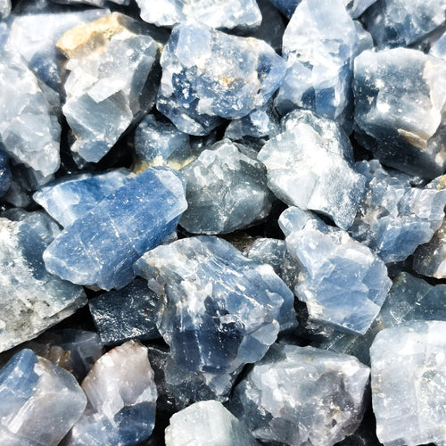 BLUE CALCITE RAW