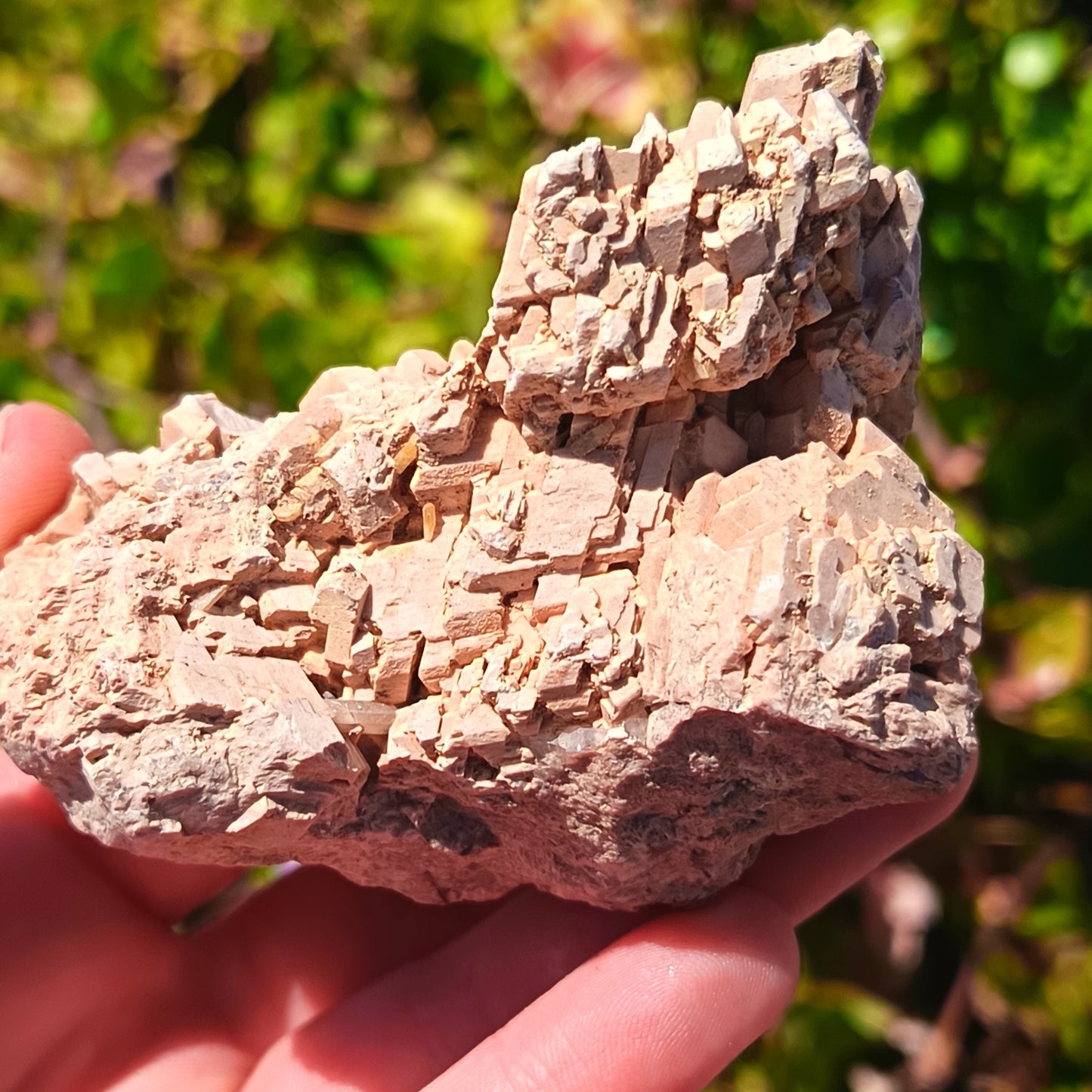Microcline Feldspar Cross Hatched "Tartan" Twinning pattern from Erongo - 169g