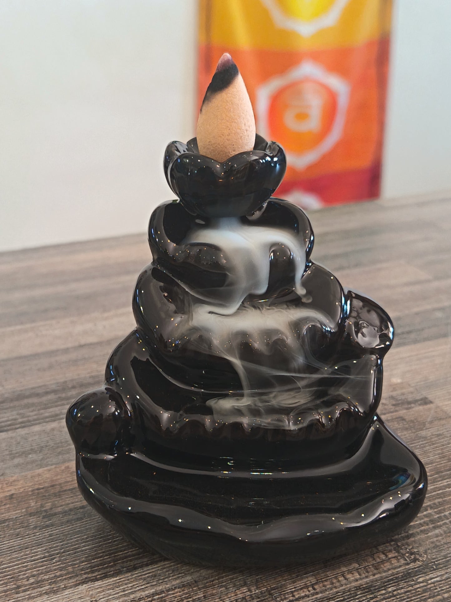 Backflow Waterfall Burner Small